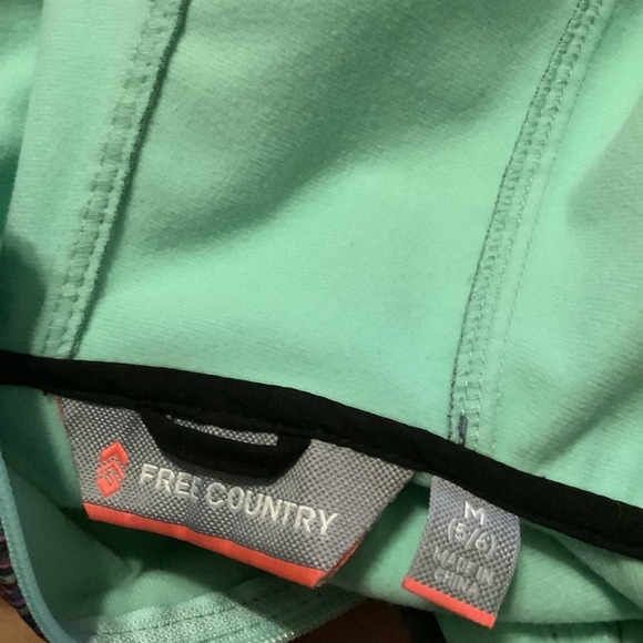 FREE COUNTRY Zip Up Hooded Jacket M - Picture 5 of 5